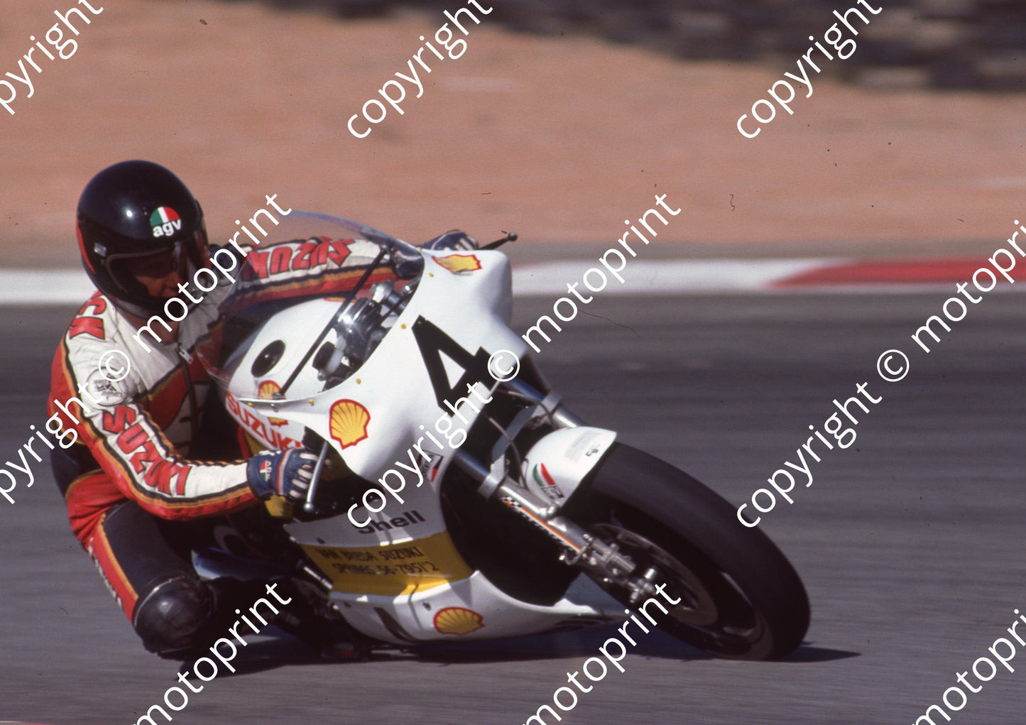 1984 Kya MC 4 Dave Hiscock Suzuki F1 (Colin Watling Photographic) (9)