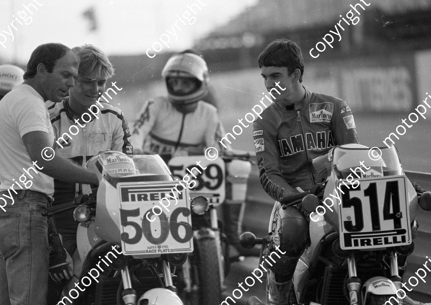 1984 Kya MC 506   Russell Wood Yamaha 514 Dave Emond Yamaha (Colin Watling Photographic) (64)