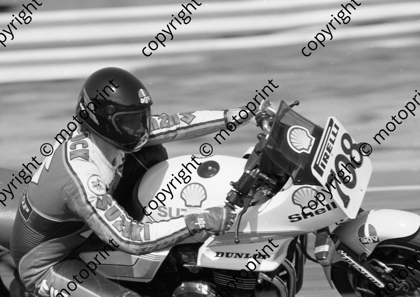 1984 Kya MC 708 Dave Hiscock Suzuki (Colin Watling Photographic) (75)