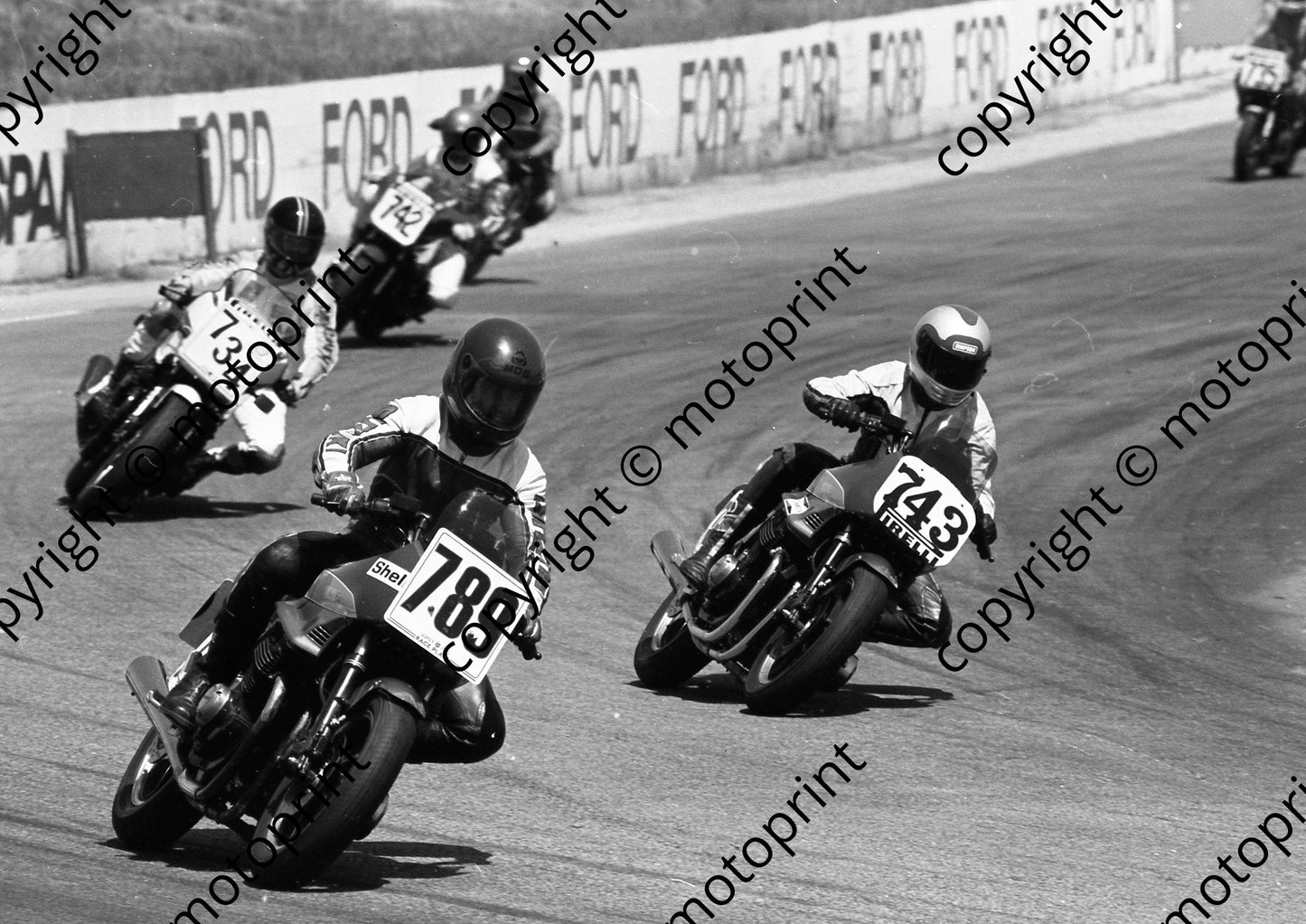 1984 Kya MC 789 Blaize Thomas Suzuki GSX 743  Mike Ramsay Suzuki ESD (Colin Watling Photographic) (34)