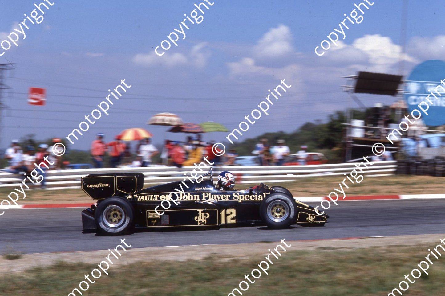 1984 SA GP 12 Nigel Mansell Lotus Renault 95T  (permission Malcolm Sampson Motorsport Photography)(2)