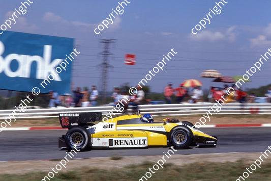 1984 SA GP 15 Patrick Tambay Renault RE50  (permission Malcolm Sampson Motorsport Photography)(1)