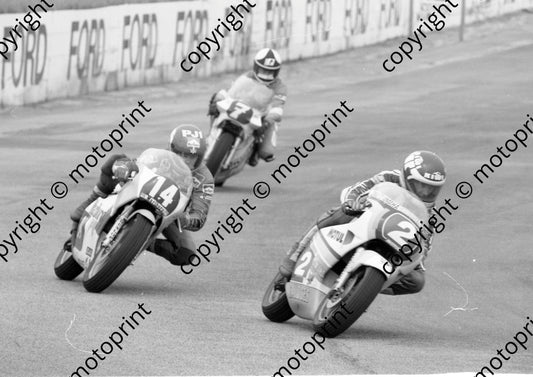 1984 SA GP 250 2 Sarron Yamaha 14 Alan Carter Yamaha 7 Manfred Herweh Real(Colin Watling Photographic) (113)
