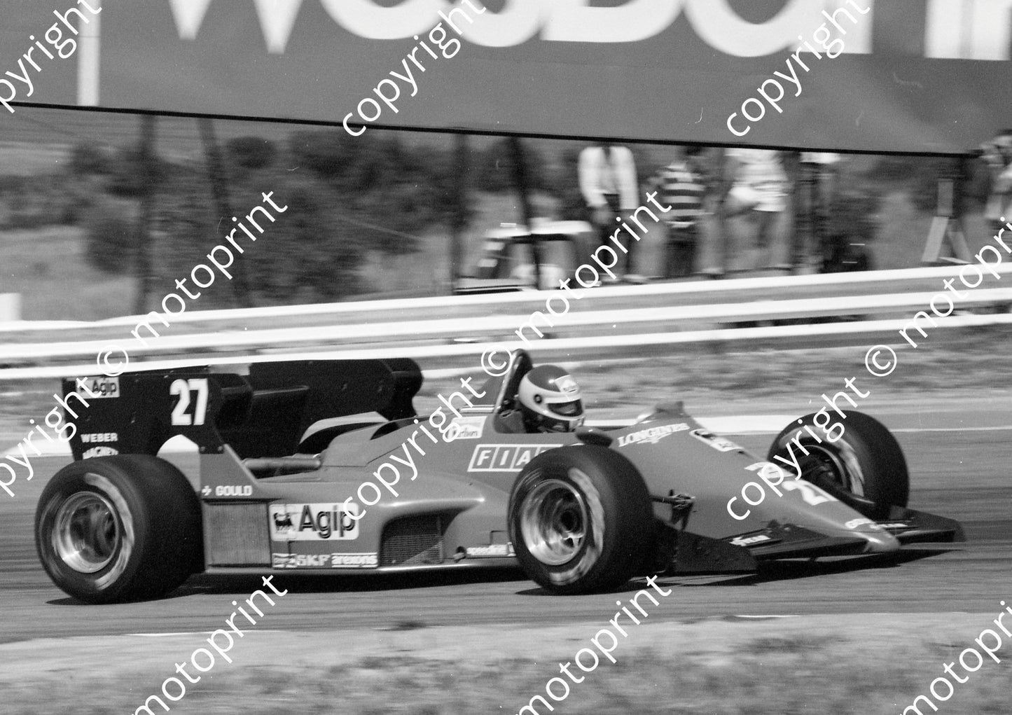 1984 SA GP 27 Michele Alboreto Ferrari 126C4 (Colin Watling Photographic) (7)