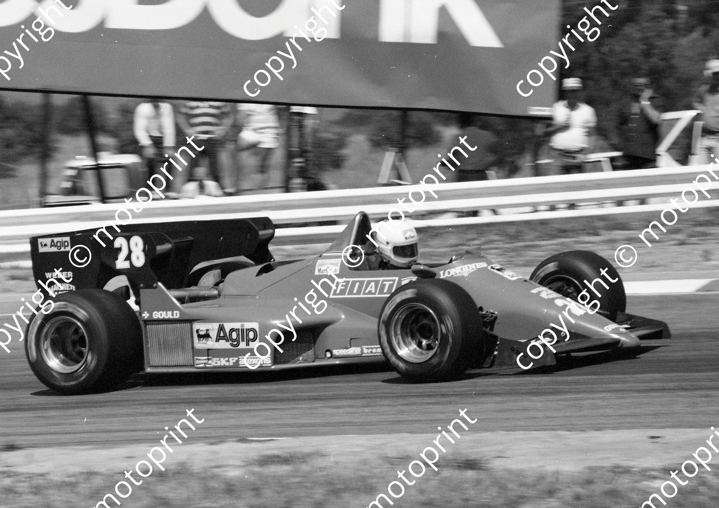 1984 SA GP 28 Rene Arnoux Ferrari 126C4 (Colin Watling Photographic) (19)