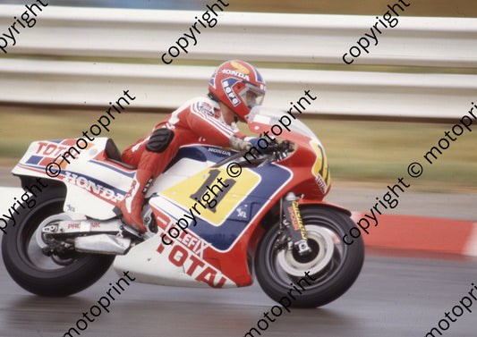 1984 SA GP 500 11 Raymond Roche Honda (Colin Watling Photographic) (4)