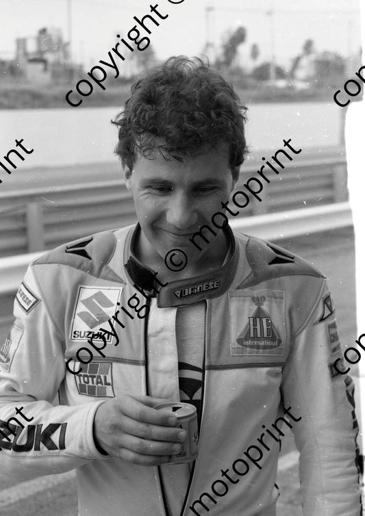 1984 SA GP 500 15 Sergio Pellandini Suzuki (Colin Watling Photographic) (6)