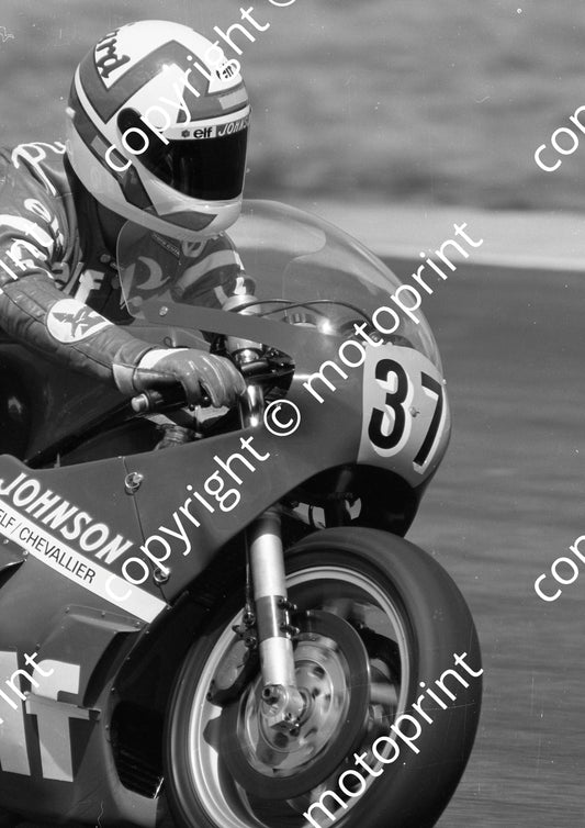 1984 SA GP 500 37 Christian Le Liard Chevallier (Colin Watling Photographic) (122)