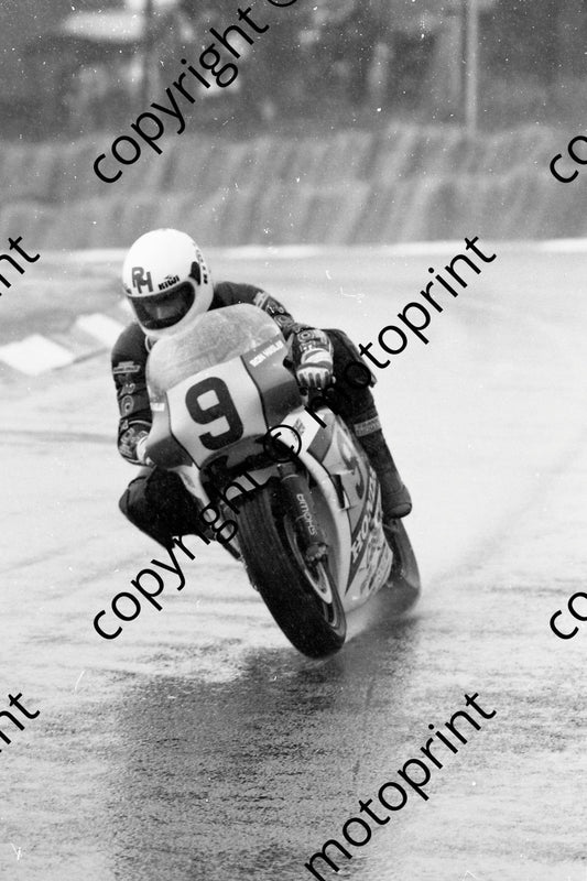 1984 SA GP 500 9 Ron Haslam Honda (Colin Watling Photographic) (68)