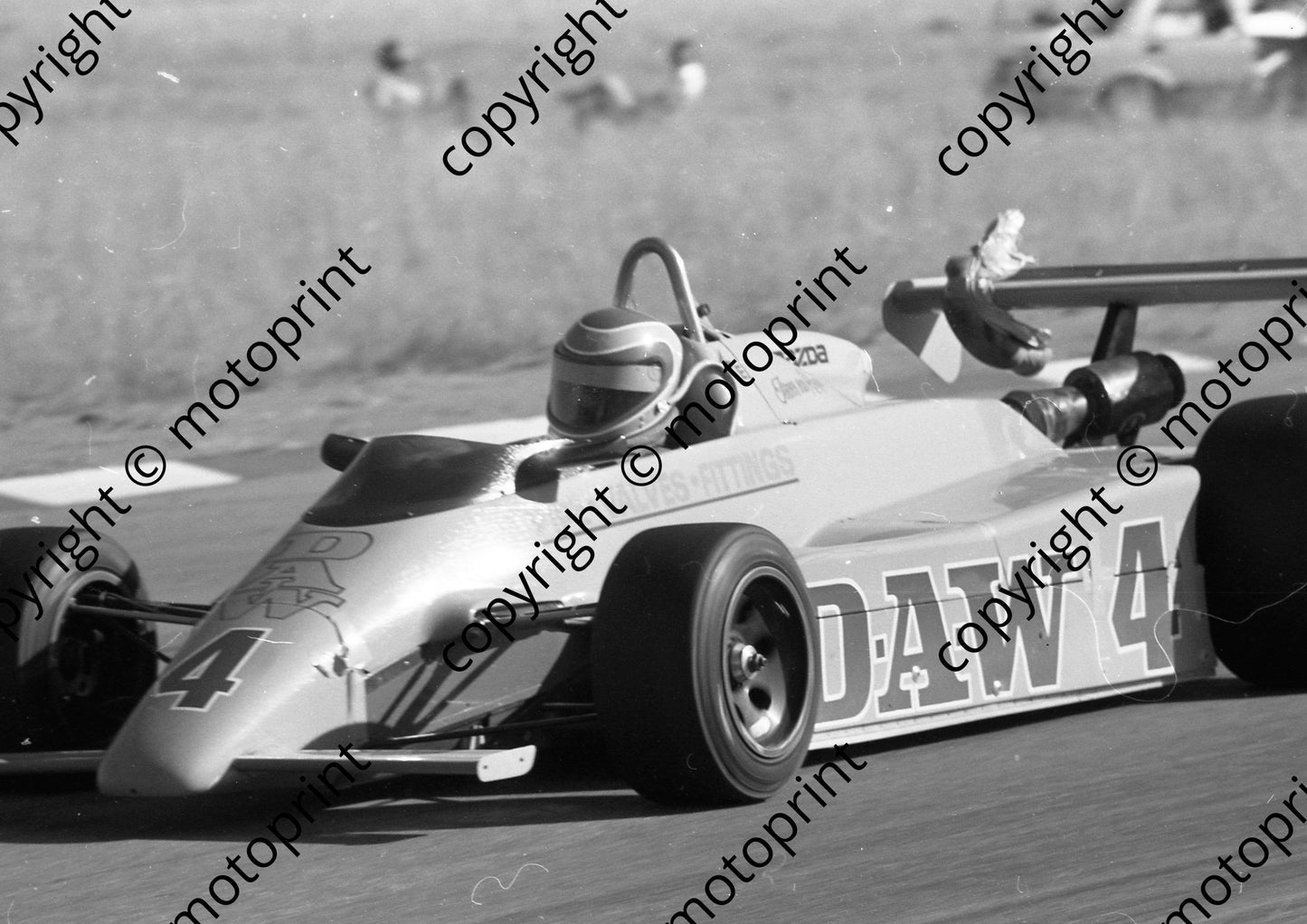1984 Welkom FA 4 Trevor van Rooyen Maurer NOTE REAR WING 'ATTACHMENT' (Colin Watling Photographic) (5)