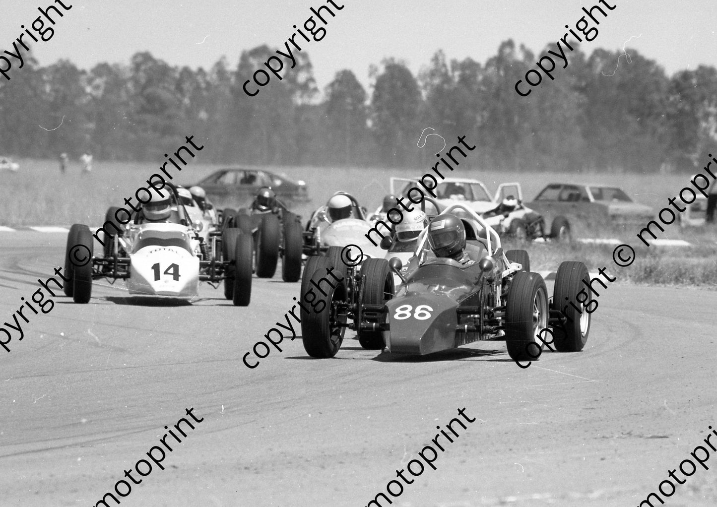 1984 Welkom FV 14 Pat de Klerk Gecko MK4a 2 Gawie Gouws IMpala 86 Ken Janisch Caldwell D13 (Colin Watling Photographic) (7)