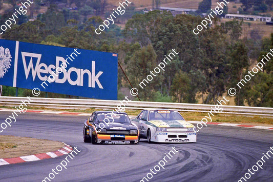 1984 Wesbank mod Kya Alfa Tfy B23 Hennie van der LInde Skyline; B16 George Santana Capri (Courtesy Roger Swan) (2)
