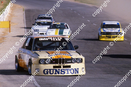 1984 Wesbank mod Kya Jan A3 Tony Viana BMW NOTE BONNET STRAKES  A4 Ben Morgenrood Mazda B13 Paddy Driver Mazda (Courtesy Roger Swan) 123