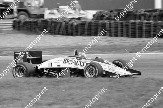 1985 Brands European GP 16 Derek Warwick Renault RE60B (Colin Watling Photographic) (122)