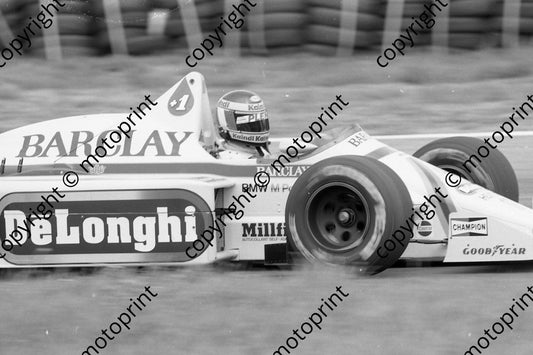 1985 Brands European GP 17 Gerhard Berger Arrows BMW A8 (Colin Watling Photographic) (155)