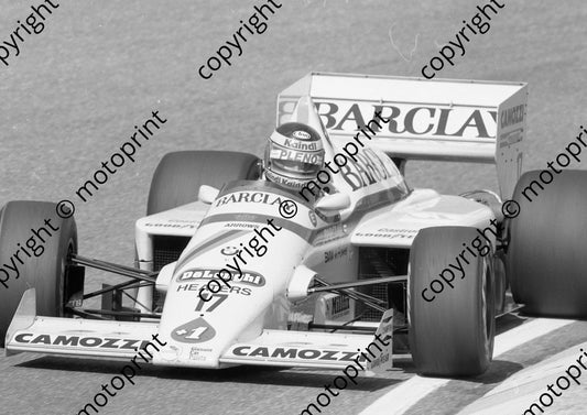 1985 Brands European GP 17 Gerhard Berger Arrows BMW A8 (Colin Watling Photographic) (156)