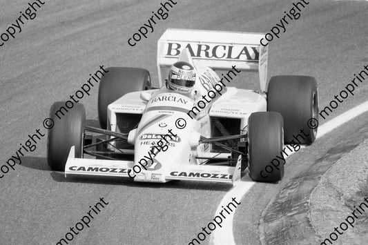 1985 Brands European GP 17 Gerhard Berger Arrows BMW A8 (Colin Watling Photographic) (162)