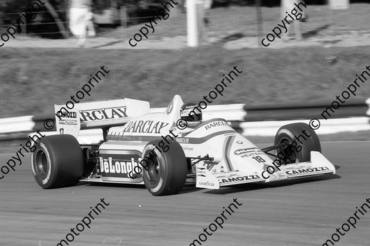 1985 Brands European GP 18 Thierry Boutsen Arrows BMW A8 (Colin Watling Photographic) (9)
