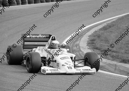 1985 Brands European GP 19 Teo Fabi Toleman TG185 (Colin Watling Photographic) (181)