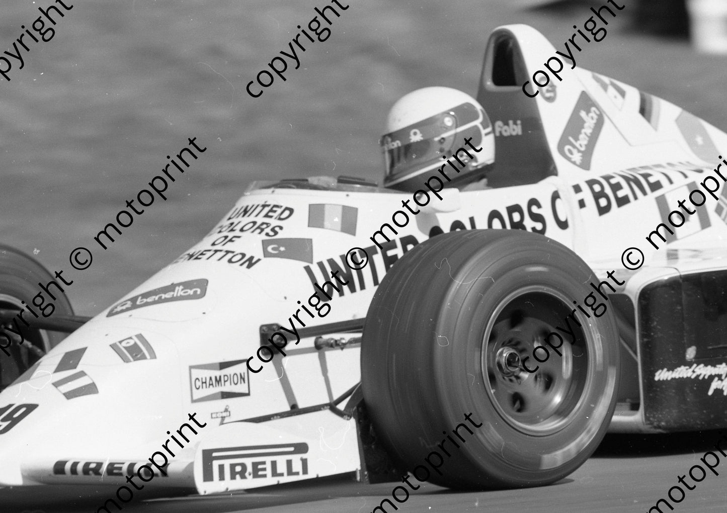 1985 Brands European GP 19 Teo Fabi Toleman TG185 (Colin Watling Photographic) (183)