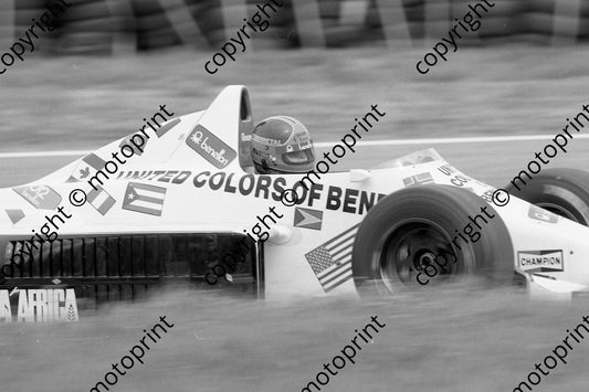 1985 Brands European GP 20 Piercarlo Ghinzani  Toleman TG185 (Colin Watling Photographic) (30)