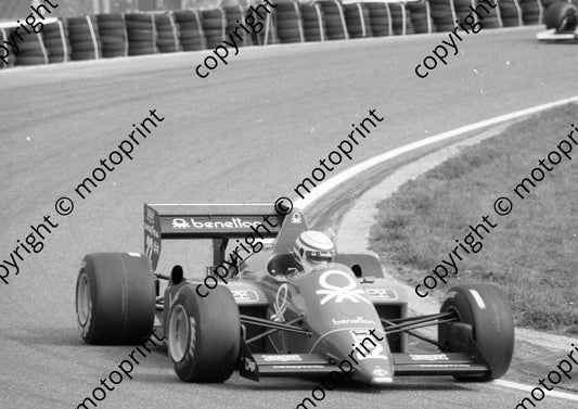 1985 Brands European GP 22 Riccardo Patrese Alfa 184T (Colin Watling Photographic) (15)