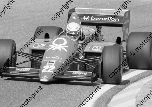 1985 Brands European GP 22 Riccardo Patrese Alfa 184T (Colin Watling Photographic) (16)