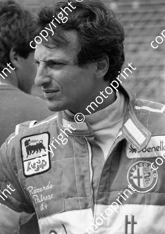 1985 Brands European GP 22 Riccardo Patrese Alfa 184T (Colin Watling Photographic) (21)