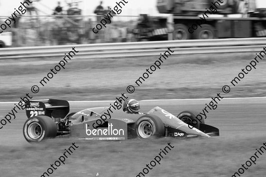 1985 Brands European GP 23 Eddie Cheever Alfa 184T (Colin Watling Photographic) (219)