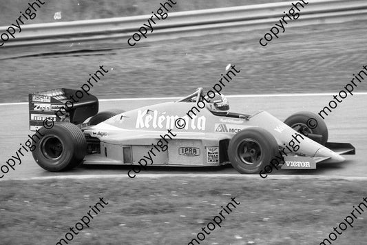 1985 Brands European GP 24 Huub Rothengatter Osella FA1G (Colin Watling Photographic) (31)