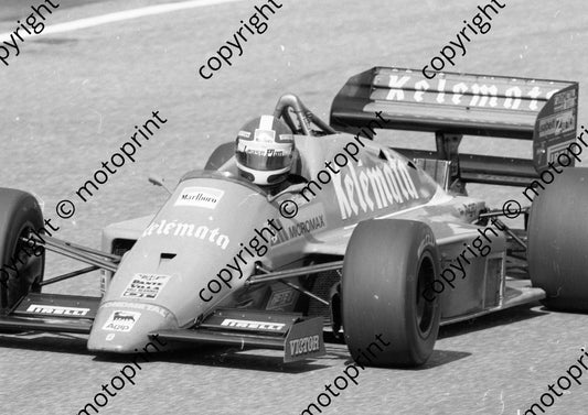 1985 Brands European GP 24 Huub Rothengatter Osella FA1G (Colin Watling Photographic) (33)