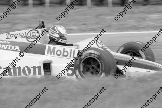 1985 Brands European GP 5 Nigel Mansell Williams FW10 (Colin Watling Photographic) (14)