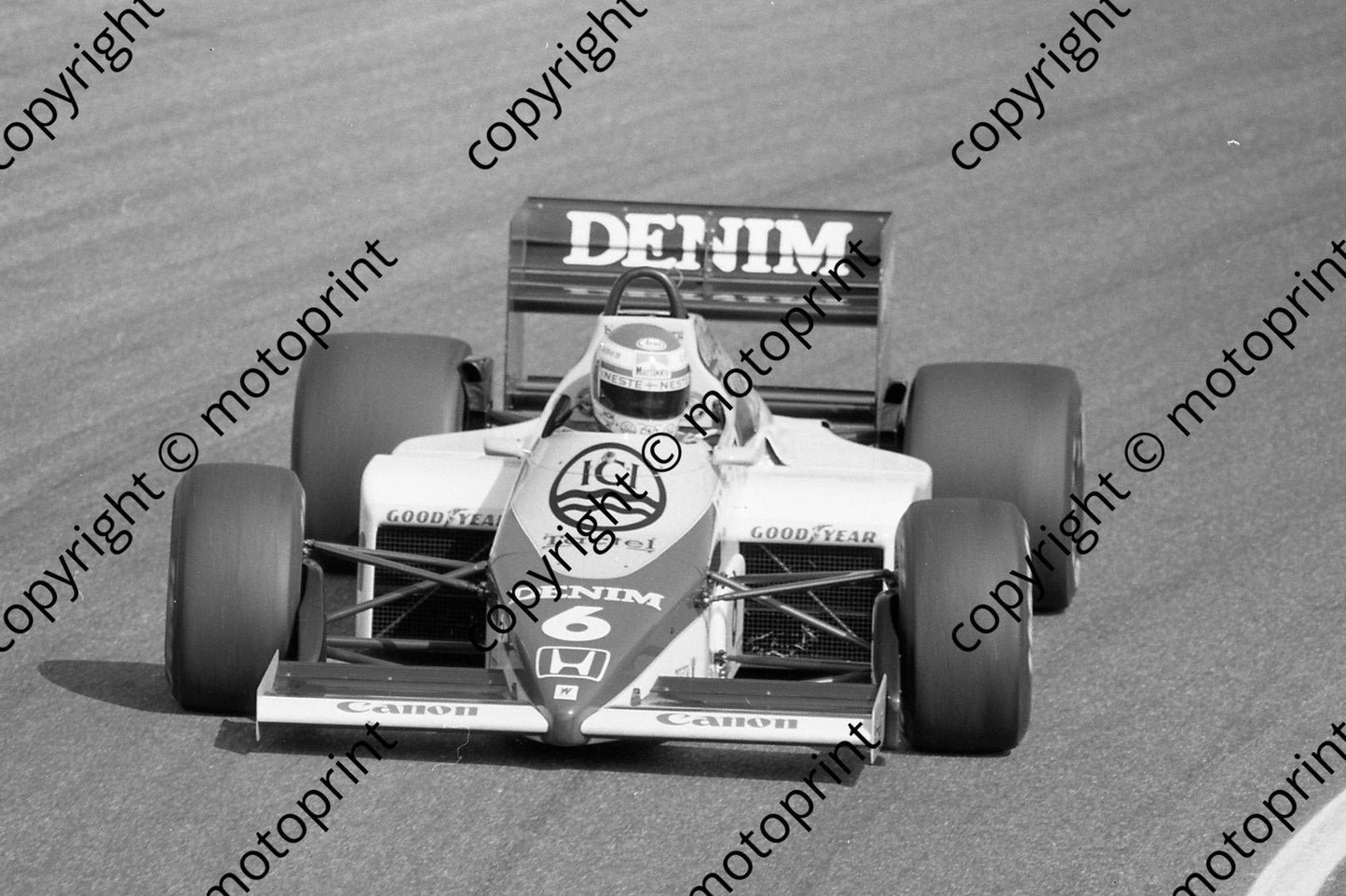 1985 Brands European GP 6 Keke Rosberg Williams FW10 (Colin Watling Photographic) (197)