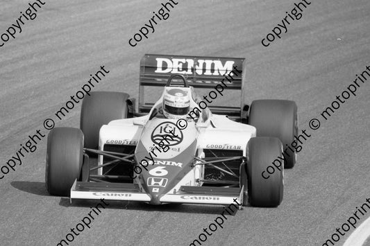 1985 Brands European GP 6 Keke Rosberg Williams FW10 (Colin Watling Photographic) (197)