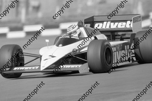 1985 Brands European GP 7 Nelson Piquet Brabham BMW BT54 (Colin Watling Photographic) (175)