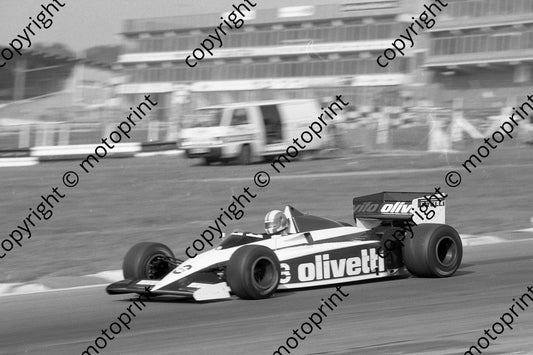 1985 Brands European GP 8 Marc Surer Brabham BMW BT54 (Colin Watling Photographic) (151)