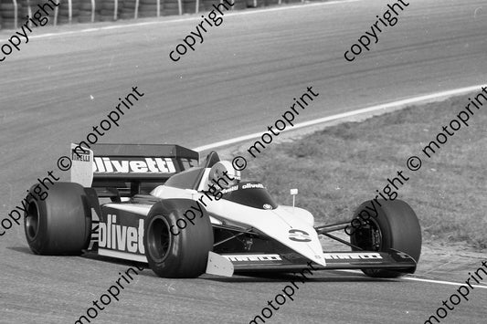 1985 Brands European GP 8 Marc Surer Brabham BMW BT54 (Colin Watling Photographic) (152)
