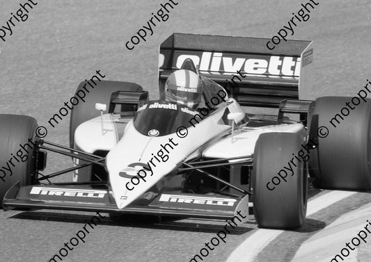 1985 Brands European GP 8 Marc Surer Brabham BMW BT54 (Colin Watling Photographic) (155)