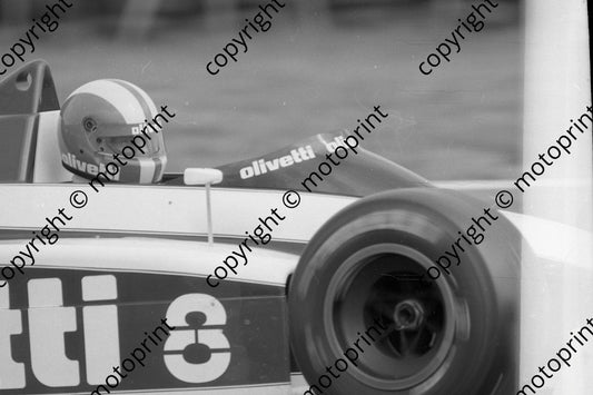 1985 Brands European GP 8 Marc Surer Brabham BMW BT54 (Colin Watling Photographic) (158)