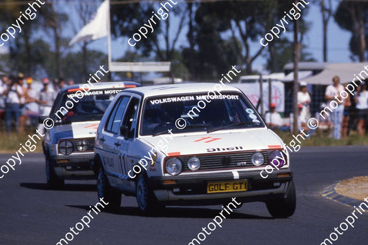 1985 Castrol 6 hr Nov 11 Golf Gti Sarel van der Merwe Jochen Mass (courtesy Roger Swan) (4)