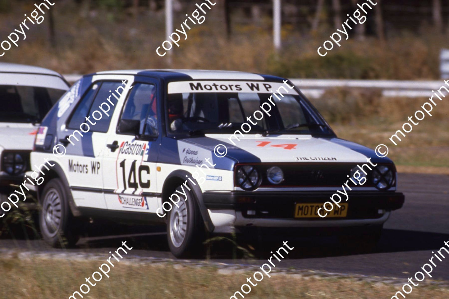 1985 Castrol 6 hr Nov 14 Golf GTi Hannes Oosthuizen Geoff Moller (courtesy Roger Swan) (3)