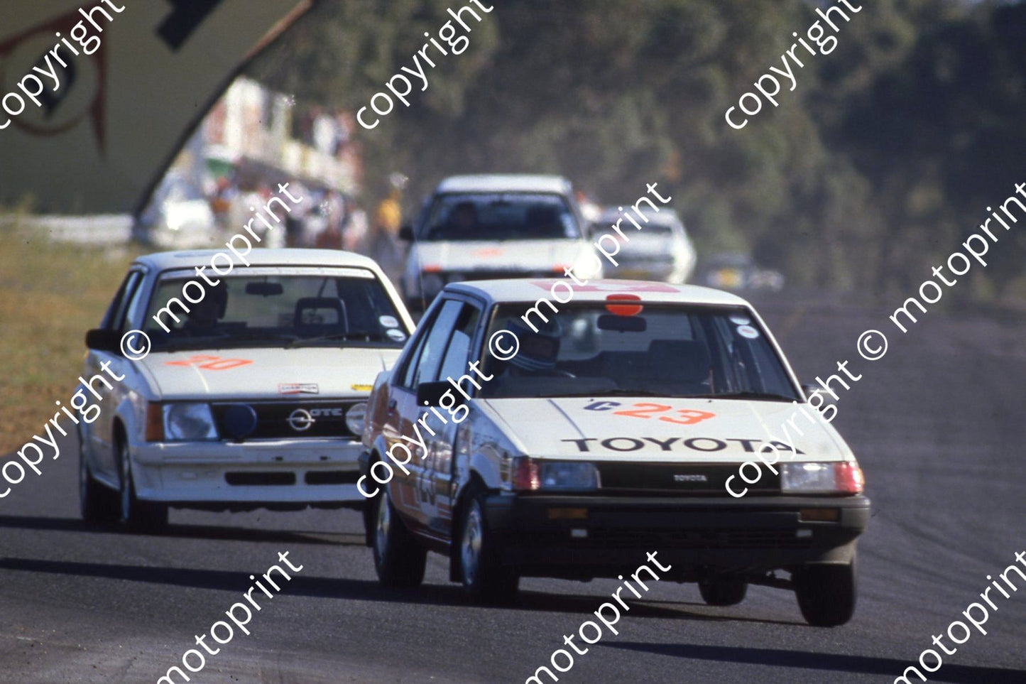 1985 Castrol 6 hr Nov 20 Kadett GTE Robert Meyer Ian Herald_ 23 Toyota Sprinter Gle Mike White Serge Damseaux (courtesy Roger Swan) (10)