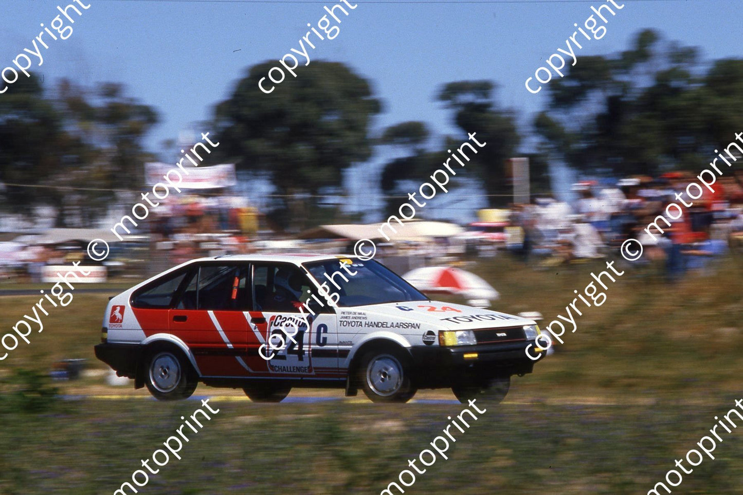 1985 Castrol 6 hr Nov 24 Toyota Avanti GLi James Andrews Pieter de Waal (courtesy Roger Swan) (4)