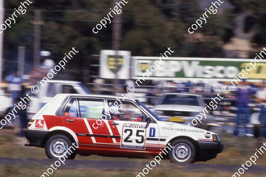 1985 Castrol 6 hr Nov 25 Toyota Conquest Glenda Mann Peter Alterskye  (courtesy Roger Swan) (2)