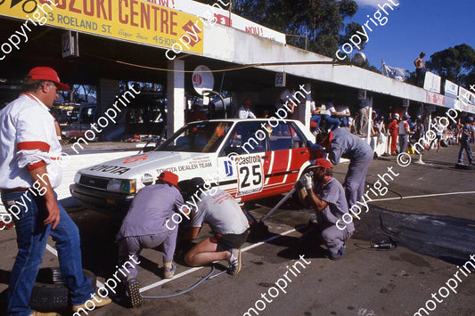 1985 Castrol 6 hr Nov 25 Toyota Conquest Glenda Mann Peter Alterskye  (courtesy Roger Swan) (4)
