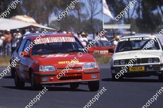 1985 Castrol 6 hr Nov 33 Opel GSi Hannes Marais Philip Booysen (courtesy Roger Swan) (2)
