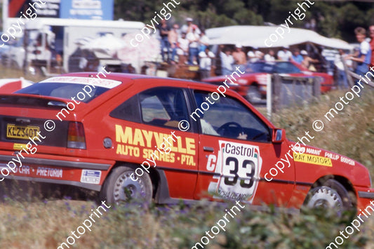 1985 Castrol 6 hr Nov 33 Opel GSi Hannes Marais Philip Booysen (courtesy Roger Swan) (3)