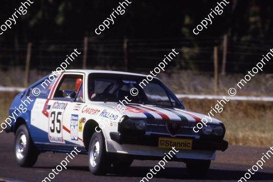 1985 Castrol 6 hr Nov 35 Alfasud Sprint Jan Driedijk Andre Ellis (courtesy Roger Swan) (98)