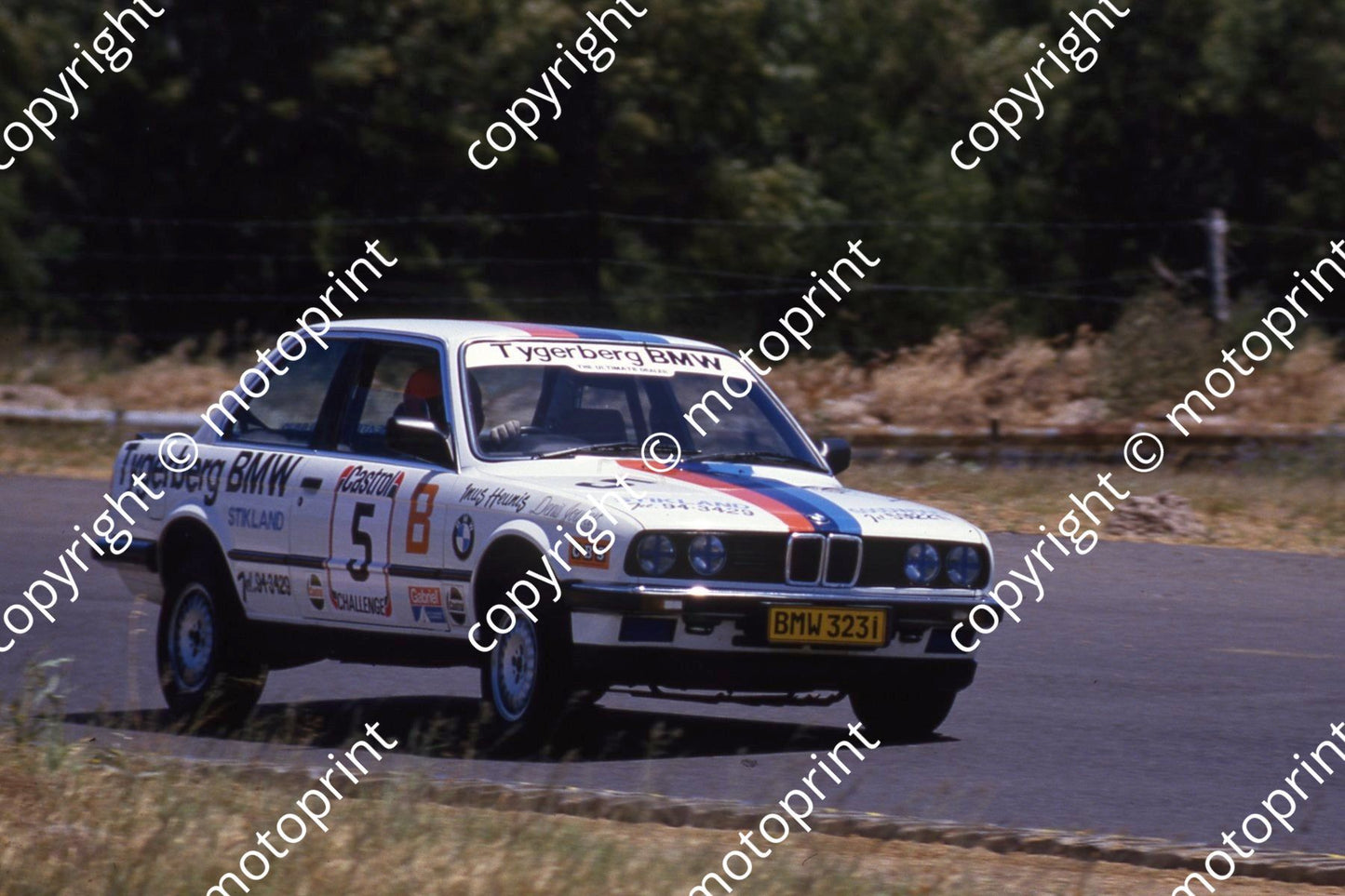 1985 Castrol 6 hr Nov 5 BMW 323 Inus Heunis Dennis Joubert (courtesy Roger Swan) (2)