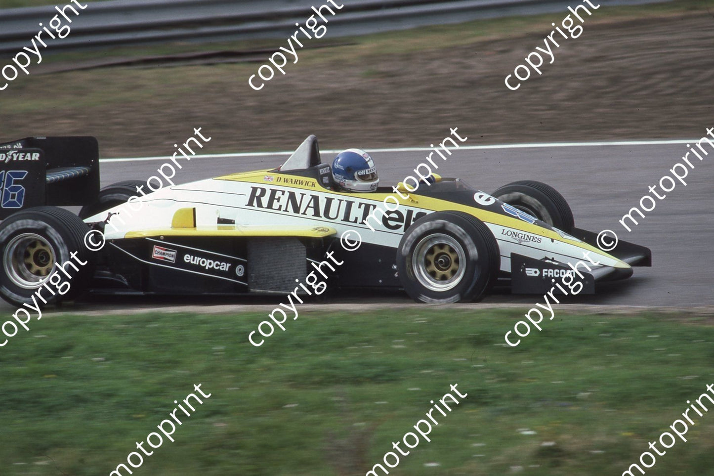 1985 Dutch GP 16 Derek Warwick Renault RE60B (Colin Watling Photographic) (34)